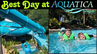 New Water Slide at Aquatica amp Full Tour 2024  SeaWorld Orlandos Water Park [upl. by Aimahc]