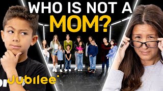 6 Moms vs 1 Fake  Odd One Out [upl. by Kamaria]