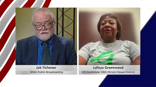 Meet the Candidates  114th Illinois House candidate LaToya Greenwood [upl. by Eneles]