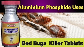 Aluminium Phosphide Uses  Bed bugs Killer Tablets hindiurdu [upl. by Tim]