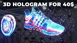 3D Hologram Projector from Aliexpress  Unboxing and Testing Led Fan for 40 [upl. by Acinahs]