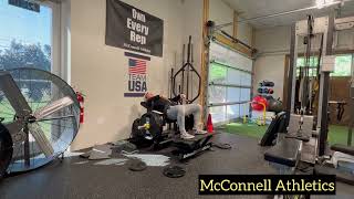 Hip ThrustNautilus Glute Drive Myo Reps [upl. by Wynny]