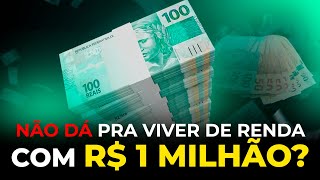 Você não vai se aposentar com R 1 milhão [upl. by Willman]