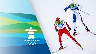 Cross Country Skiing  Mens 15Km Free Highlights  Vancouver 2010 Winter Olympic Games [upl. by Randene]