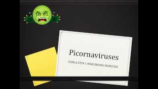 Picornaviruses [upl. by Etnor390]