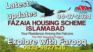 Fazaia Housing Islamabad  Street vlog  Explore with Farooq [upl. by Ayikat183]