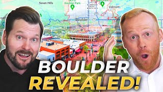 Boulder CO Map Tour Landmarks amp Hidden Gems REVEALED  All You Need To Know  Living In Boulder CO [upl. by Nosac]