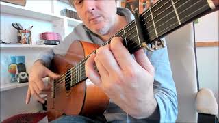 Bulerías Monday 37  Short Falseta by Francisco Antonio  Flamenco Guitar Tutorial with Metronome [upl. by Hcra]