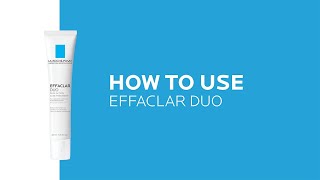 How to use Effaclar Duo Acne Spot Treatment  La RochePosay NEW [upl. by Glynnis340]