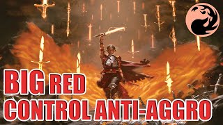 BIG RED  Mono red control  antiaggro  MTG Arena deck guide [upl. by Salina]