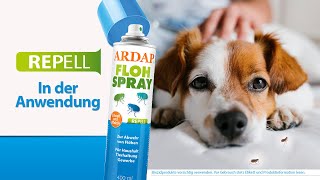 ARDAP Repell Flohspray  schnelle und effektive Abwehr von Flöhen [upl. by Hajed537]