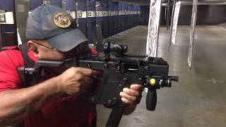 Kriss Vector 45ACP on full auto [upl. by Rice]