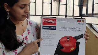 Unboxing review amp detailed demo of Prestige Induction cooktop 2200 Watts  Best Induction cooktop [upl. by Kariv]