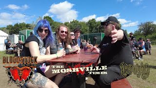 Bloodstock 2024 Interview Crowgod [upl. by Anelis5]