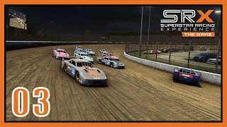 INDYCAR DRIVERS SLINGIN DIRT  SRX The Game Championship Mode Ep3 [upl. by Silohcin]