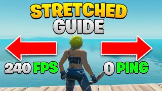 Trying the BEST Stretched RESOLUTION in Fortnite 1154x1080 [upl. by Eenrahc]