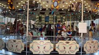 Indoor Carousel at the MerryGoRound Museum in Sandusky Ohio [upl. by Nnaeerb]