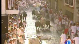 Primer encierro de San Fermín 2009 [upl. by Lucky]