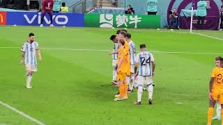 Wout Weghorst goal vs Argentina Quarter Final FIFA WC 2022 [upl. by Zales]