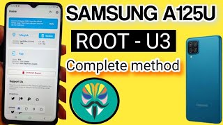 How to Root samsung A125u u3Samsung A125u root [upl. by Pennington345]