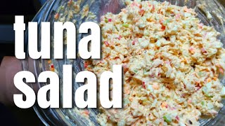 My ultimate TUNA SALAD recipe  Salad Saturday [upl. by Leanne]