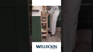 Bakers Delight Kitchen Base Utensil Pullout  Wellborn Cabinet [upl. by Dnumyar]