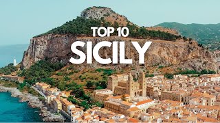 Top 10 Places to Visit in Sicily 🇮🇹 [upl. by Kutzer]