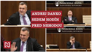 Takto Danko viedol schôdzu pár hodín pred nehodou [upl. by Leanatan]