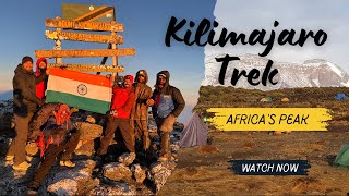 Kilimanjaro Trek  ആഫ്രിക്കയുടെ നെറുകയിലേക്ക് ഒരു യാത്ര [upl. by Keyek549]