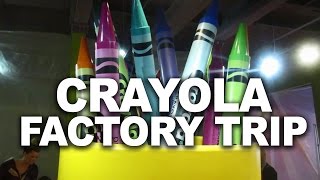 CRAYOLA FACTORY EXPERIENCE  HOMESCHOOL FIELD TRIP [upl. by Lleroj866]