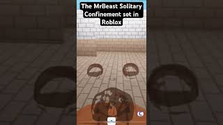 MrBeast solitary confinement in Roblox Made by ​⁠Tagban8787 Mrbeast Shorts Roblox [upl. by Valery620]