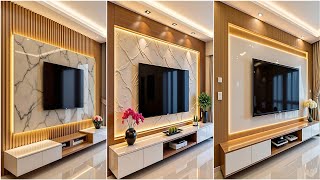 Best 100 Modern TV Cabinet Decorating Ideas 2025 Living Room TV Wall Units amp Home Interior Design [upl. by Gaelan]