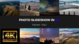 TUSCANY Countryside  ITALY photo slideshow in 4K with ALL iconic HIGHLIGHTS with music [upl. by Fu]