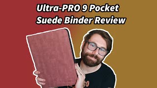 UltraPRO 9 Pocket Suede Collection Binder Review  TCG Accessories amp Stuff [upl. by Rossen582]