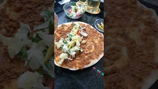 lahmacun 🇹🇷 lahmacun tarif yemek food turkey تركيا اكلات kolay [upl. by Haelat766]