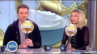 Kristen Bell amp Dax Shepard  The View [upl. by Drawoh371]