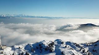 Station La Faucille  Jura France  Mavic Pro [upl. by Moreen]