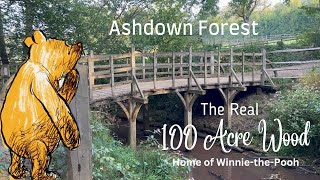 The Real 100 Acre Wood  Home of WinniethePooh Ashdown Forest [upl. by Sholom]