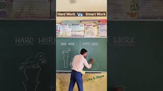 HARD WORK Vs SMART WORK  DONT WORK HARD  Thirsty Crow Story  easydrawing drawing motivation [upl. by Ardiek]