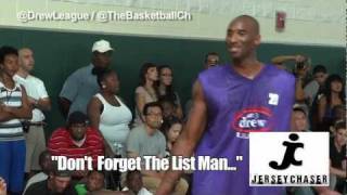 Kobe Says Hes The 2nd Best Ever In NBA History [upl. by Marthe388]