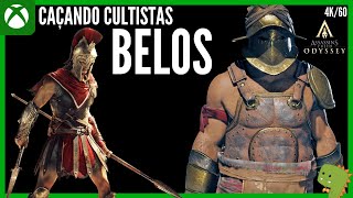 BELOS O MONSTRO DE SPARTA  CAÇANDO CULTISTAS NO ASSASSINS CREED ODYSSEY [upl. by Adnilav964]