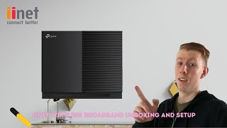 iiNet wireless broadband unboxing and setup [upl. by Schargel874]