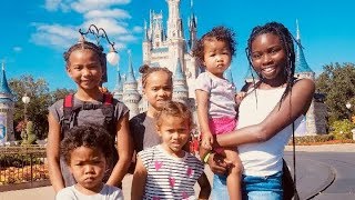 DISNEY WORLD WITH 6 KIDS [upl. by Merralee]