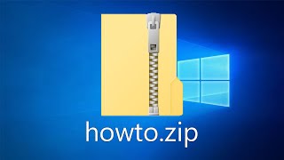 How to make a ZIP Files in Windows [upl. by Barren592]