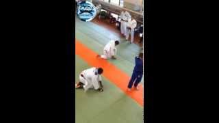 Ilias Iliadis amp Teddy Riner practicing in KodokanTOKYO 2011 [upl. by Adamis54]