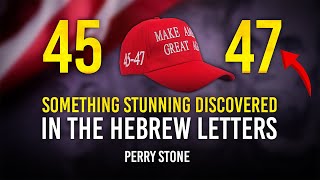 Something Stunning Discovered in the Hebrew Letters  Perry Stone [upl. by Attenev]