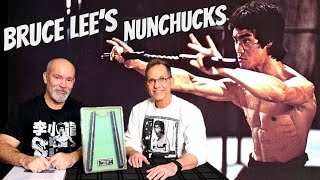 Original BRUCE LEE Nunchucks by Master Maker George Lee [upl. by Ahsienat]