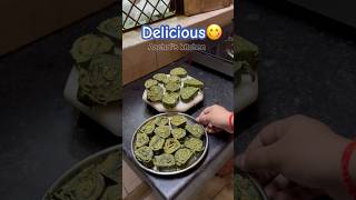 ARBI PATRA Alu vadi Recipe with new sTyLe🤩arbipakoda new recipe foodie shorts [upl. by Britte808]