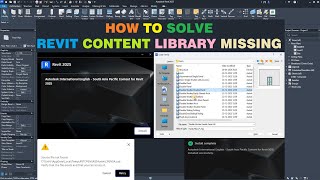 Revit Content Library missing [upl. by Disini]