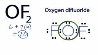 OF2 Lewis Structure How to Draw the Lewis Structure for OF2 [upl. by Ssirk]